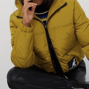 Kangol mustard yellow jacket